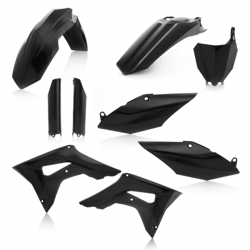 KIT PLÁSTICOS COMPLETO ACERBIS HONDA CR-F 450 2017-2018 PRETO